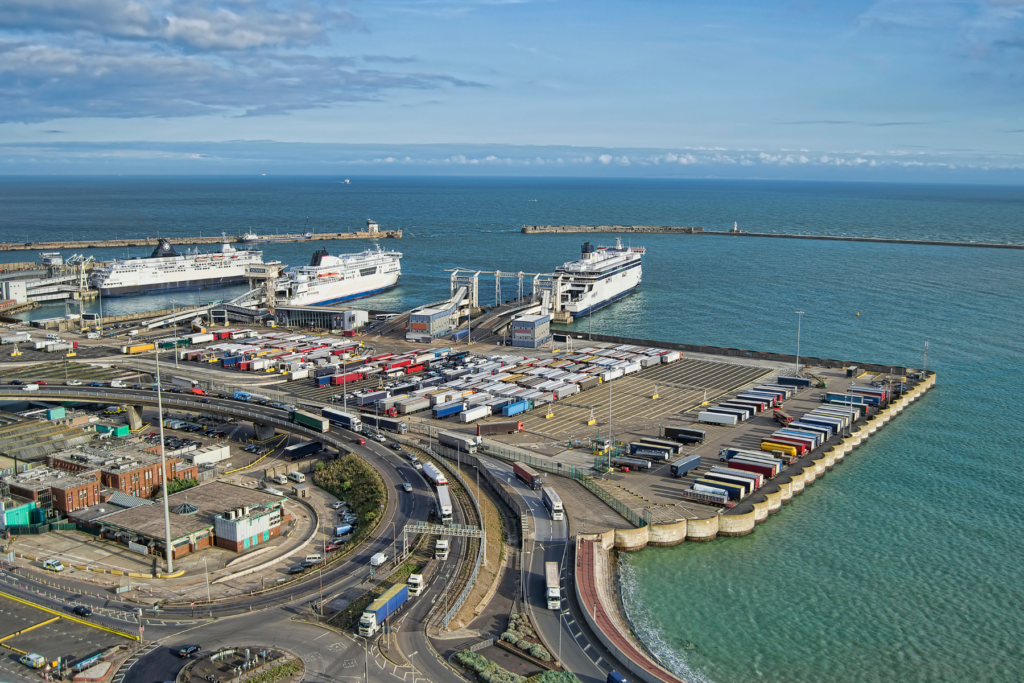 UK based shipping port